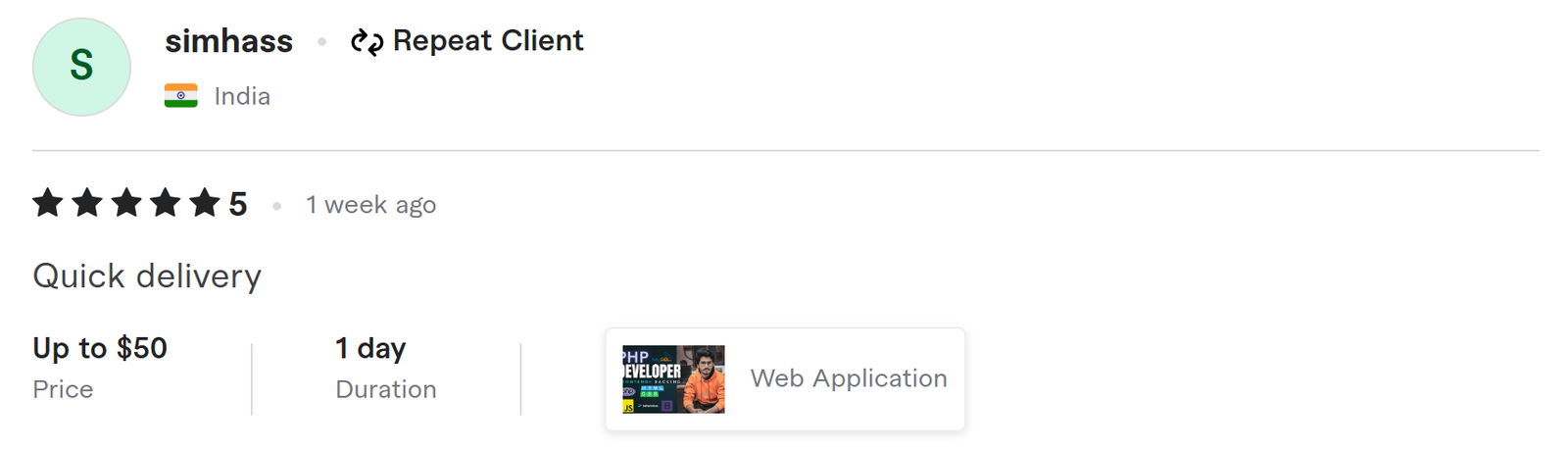 Client Review